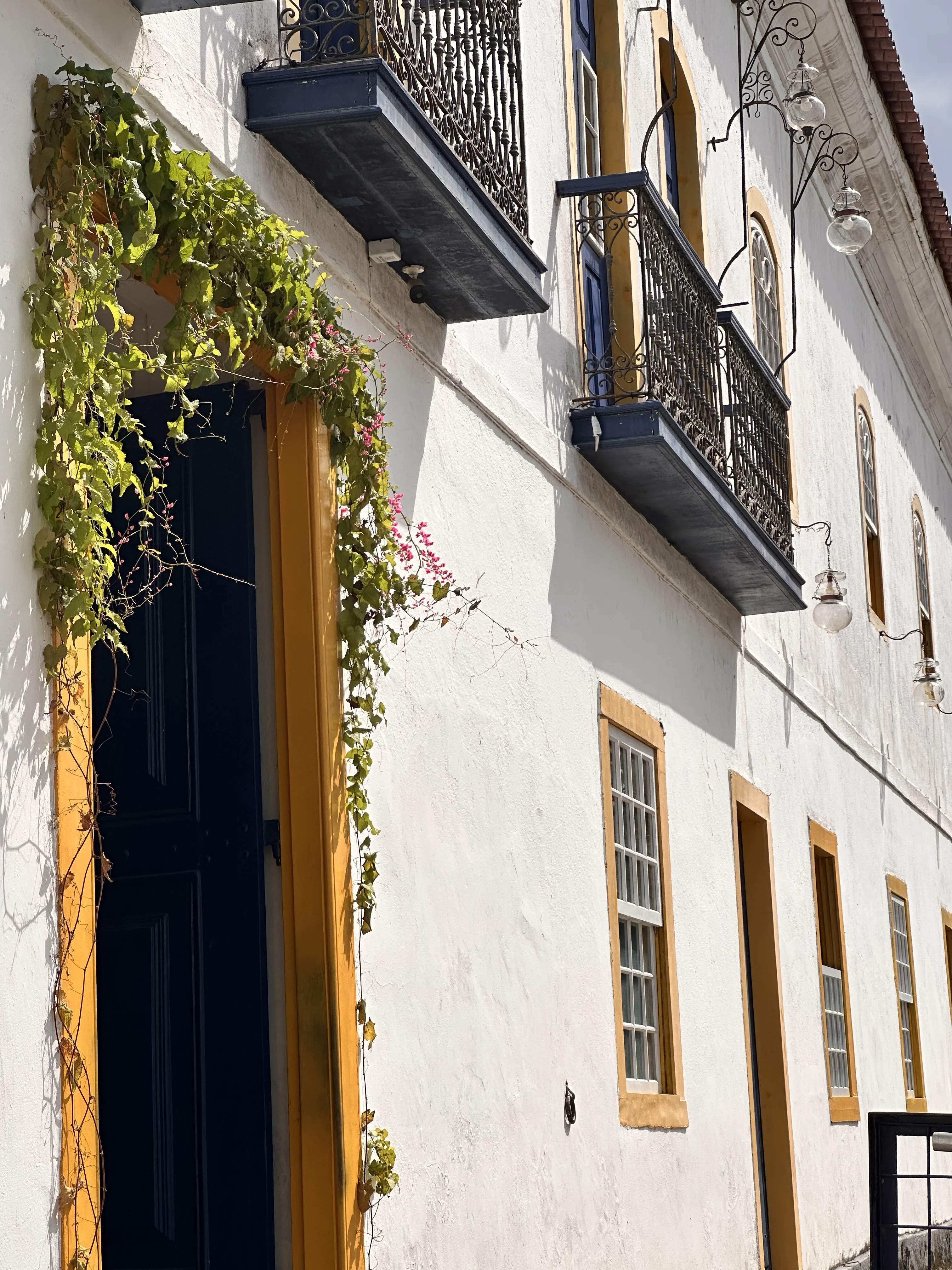 The famous colonial doorways of Paraty.