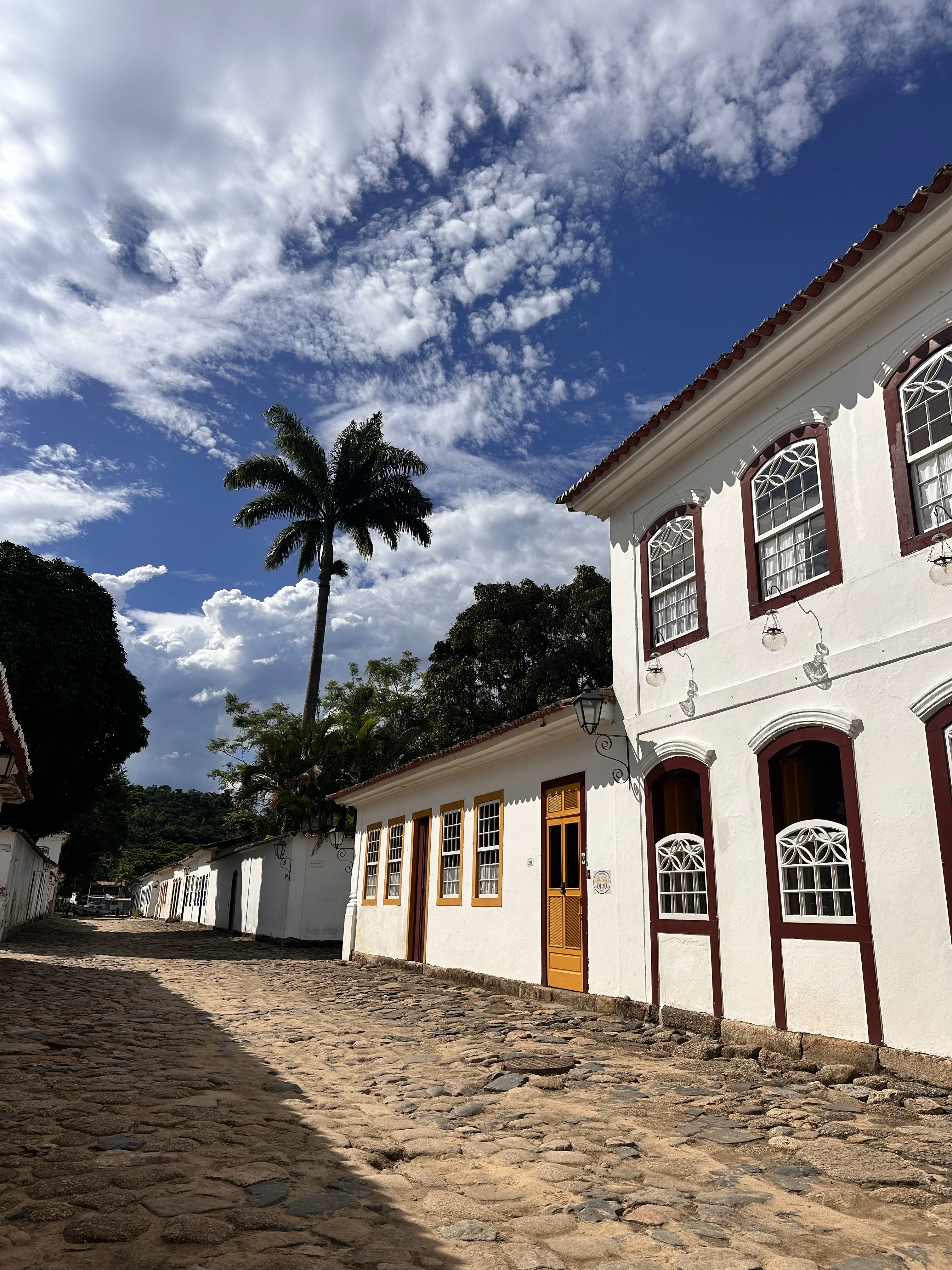 Walking through Paraty's car-free Historic Center feels like stepping back in time.